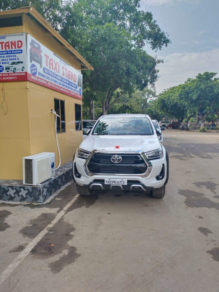 Toyota Hilux for self drive in chandigarh